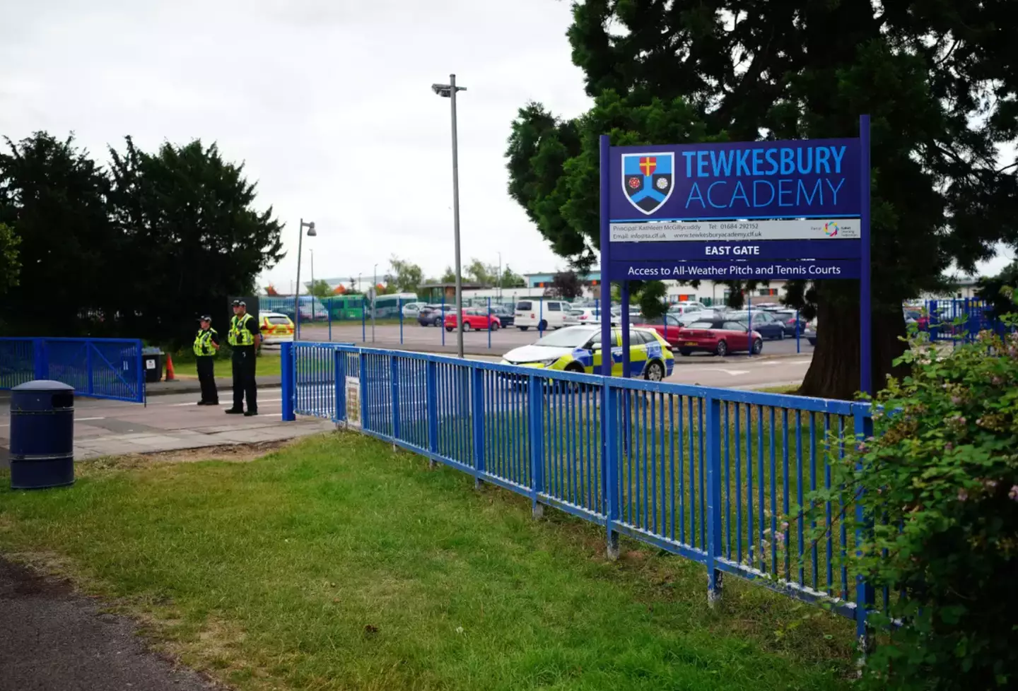 The stabbing happened at Tewkesbury Academy on Monday, 10 July.