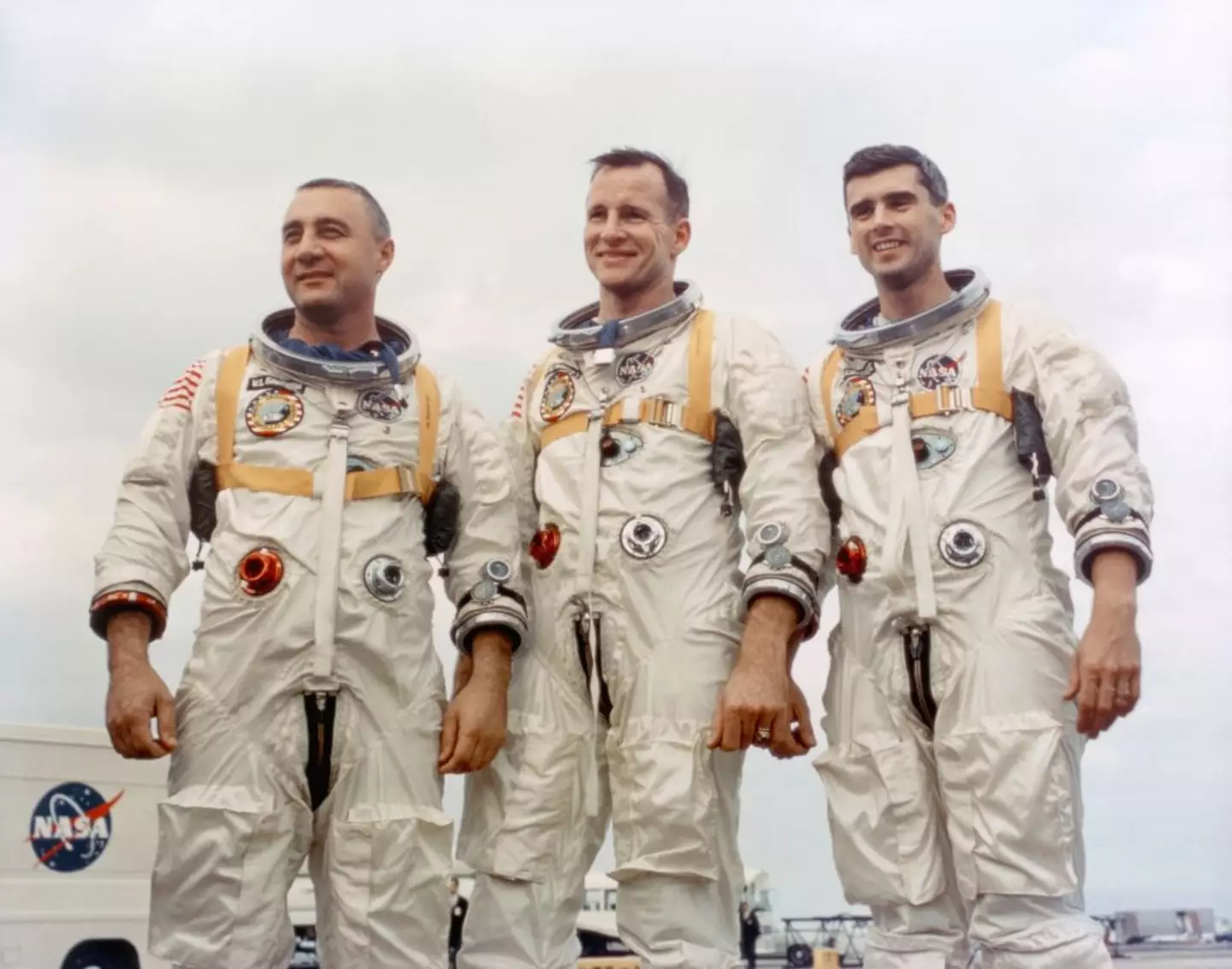 Apollo 1 crew Gus Grissom, Ed White and Roger Chaffee (Space Frontiers/Getty Images)