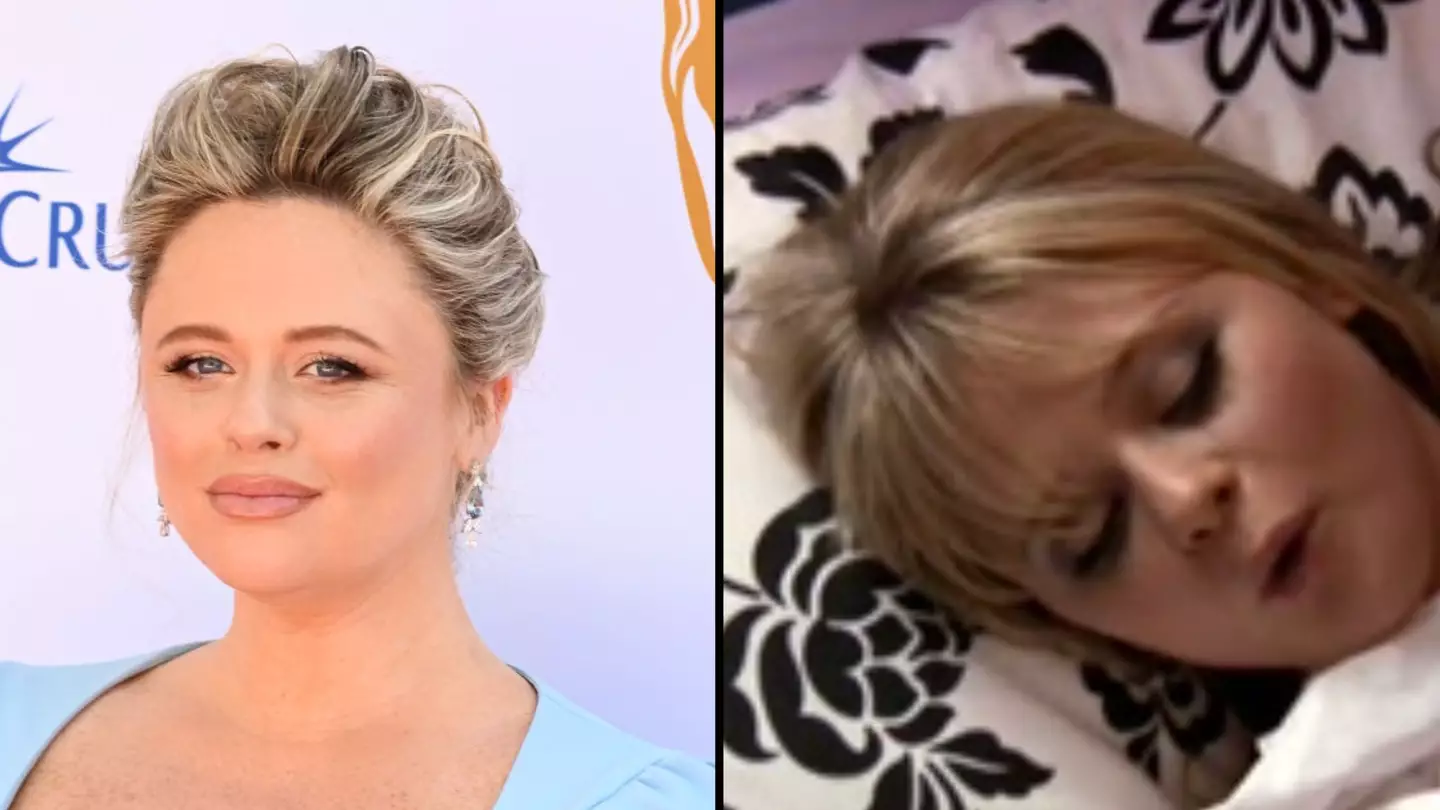 Emily Atack says Inbetweeners star got an erection filming sex scene on show