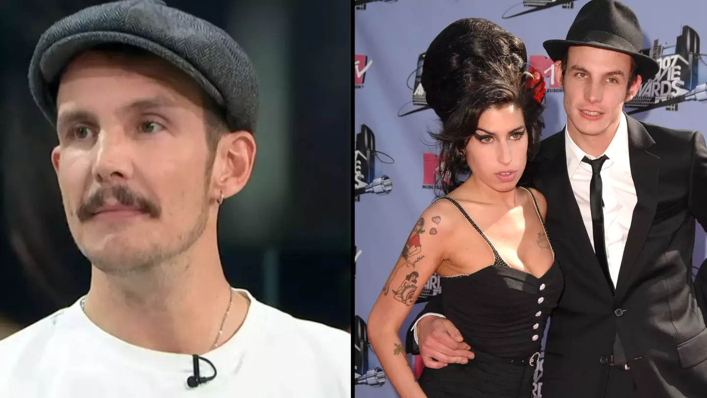 Amy Winehouse's ex Blake appears on GMB to address claims he's taken the blame for her death