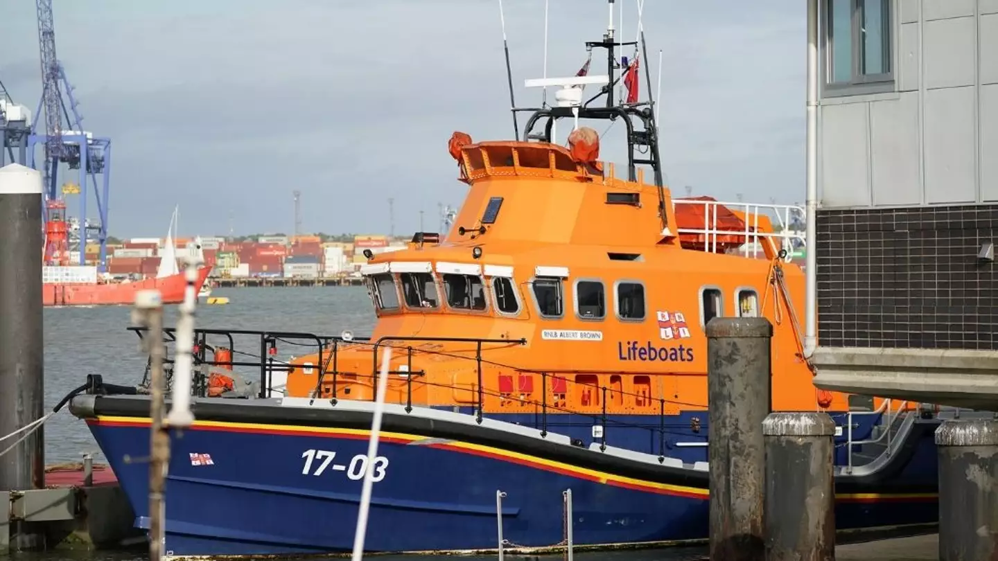 RNLI Lifeboat Blocked From Going To Rescue Migrants At Sea By Angry Fisherman