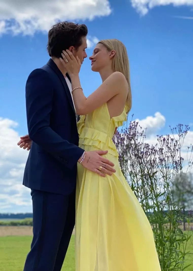 The couple got hitched on 9 April, 2022 (Instagram/@brooklynpeltzbeckham)