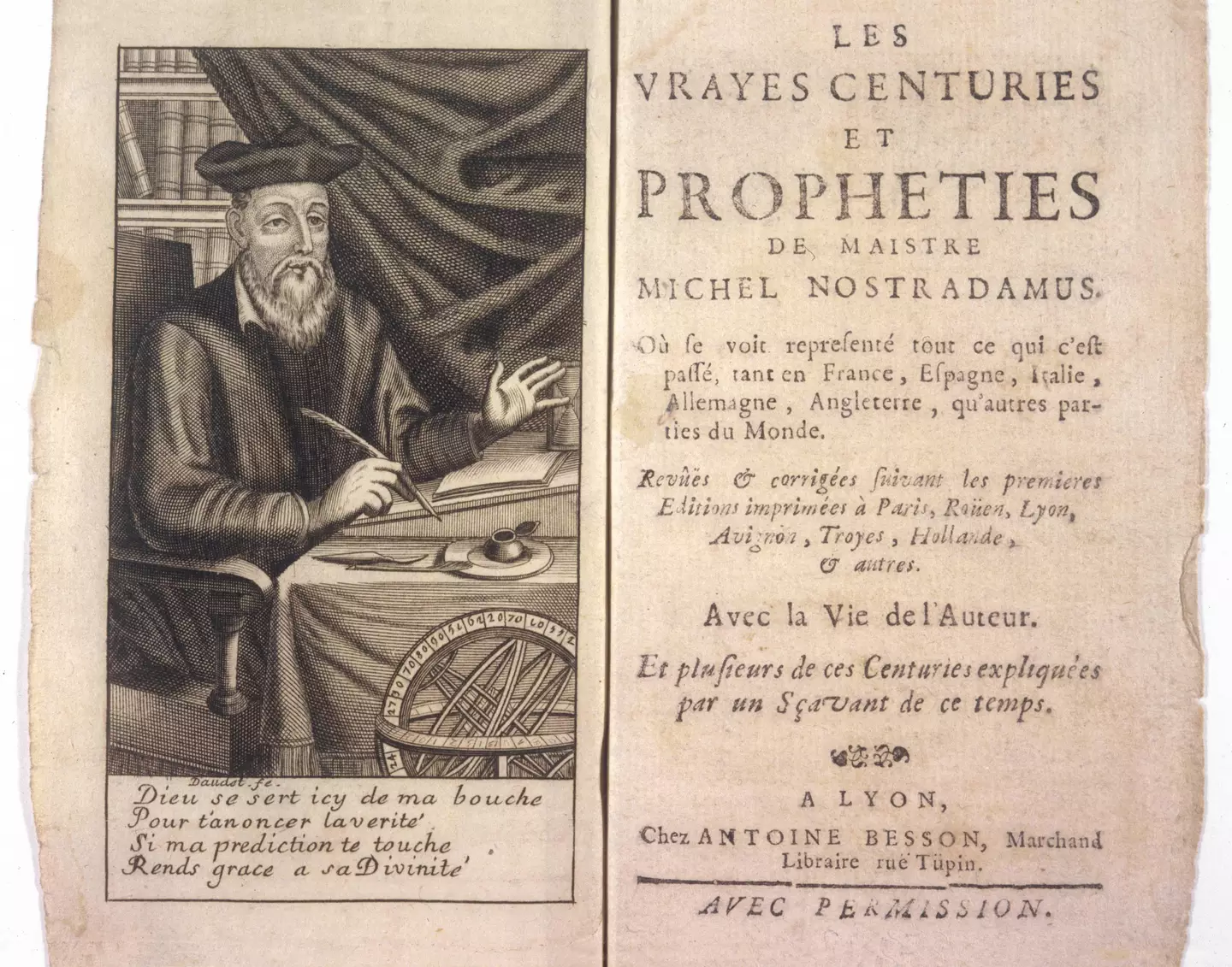 Nostradamus predicted conflict in France in 2023.