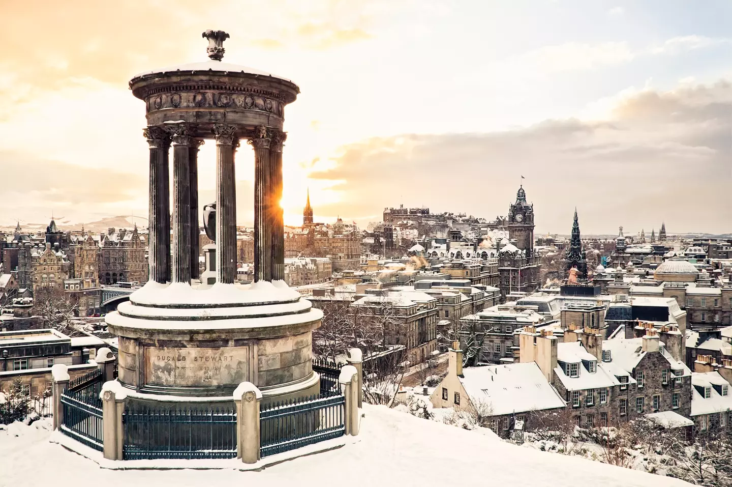 You know what even a bit of snow does to the UK, so expect disruptions (Getty Stock Photo)