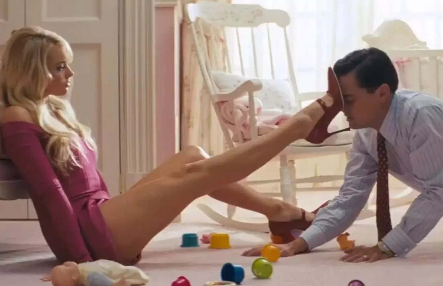 Margot Robbie and Leonardo DiCaprio in The Wolf of Wall Street. (Paramount Pictures)