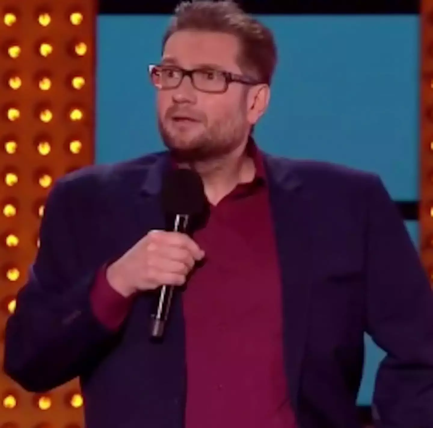 Gary Delaney isn't too happy about one of his jokes being stolen (