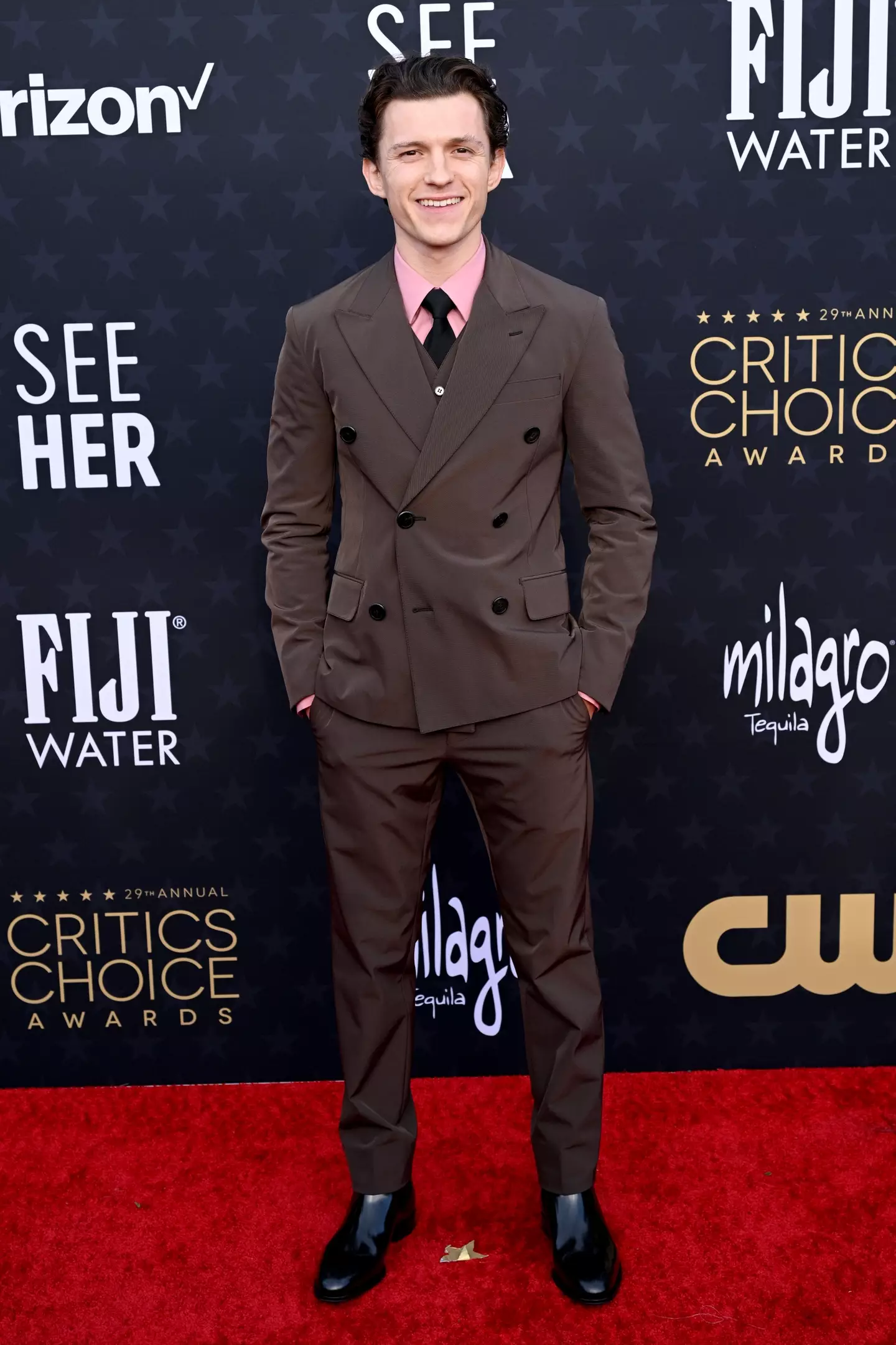 Tom Holland is enjoying the alcohol-free life (Lionel Hahn/Getty Images)