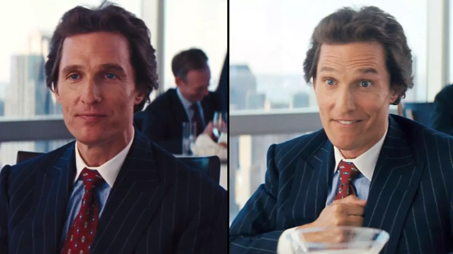 Matthew McConaughey's humming scene in Wolf of Wall Street is something he actually does in real life