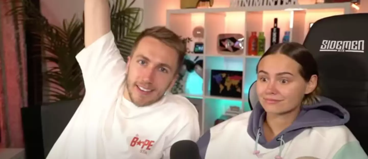 Talia and Miniminter became engaged last summer.