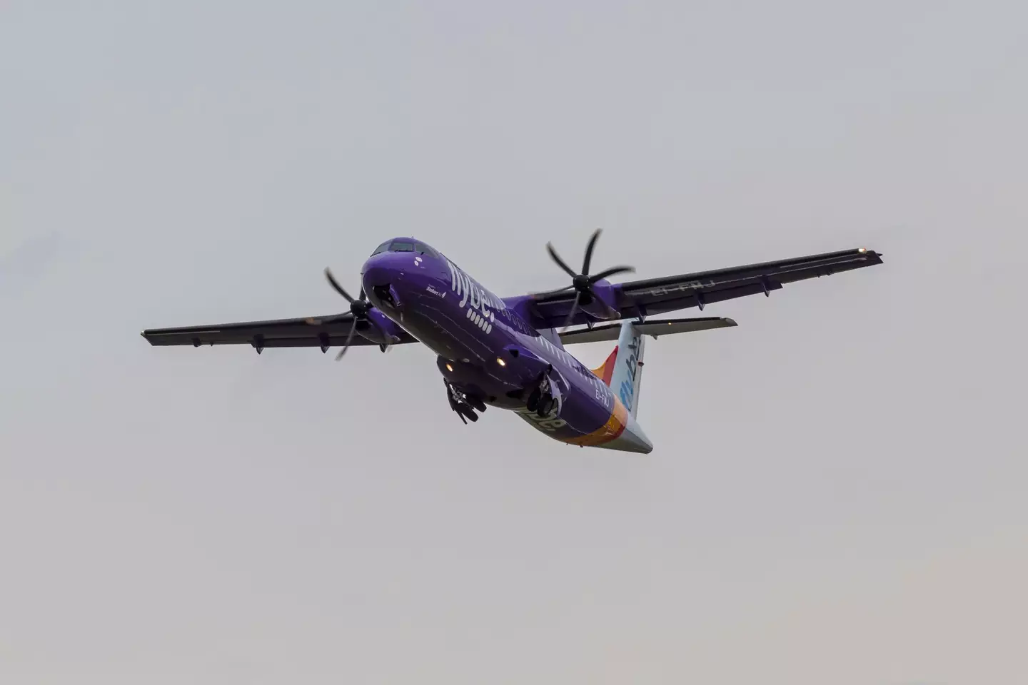 A FlyBe plane operated by StobartAir.