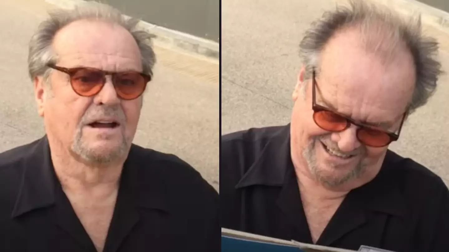 Jack Nicholson was very honest with fan after being asked if he's working on any more movies