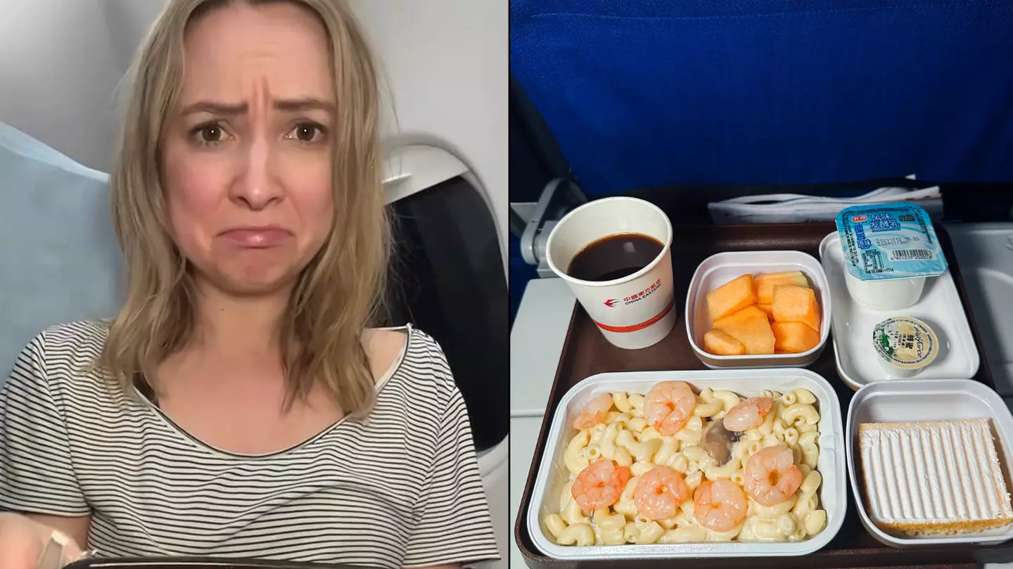 Woman left disgusted by 'worst meal ever' she was served for breakfast on airline
