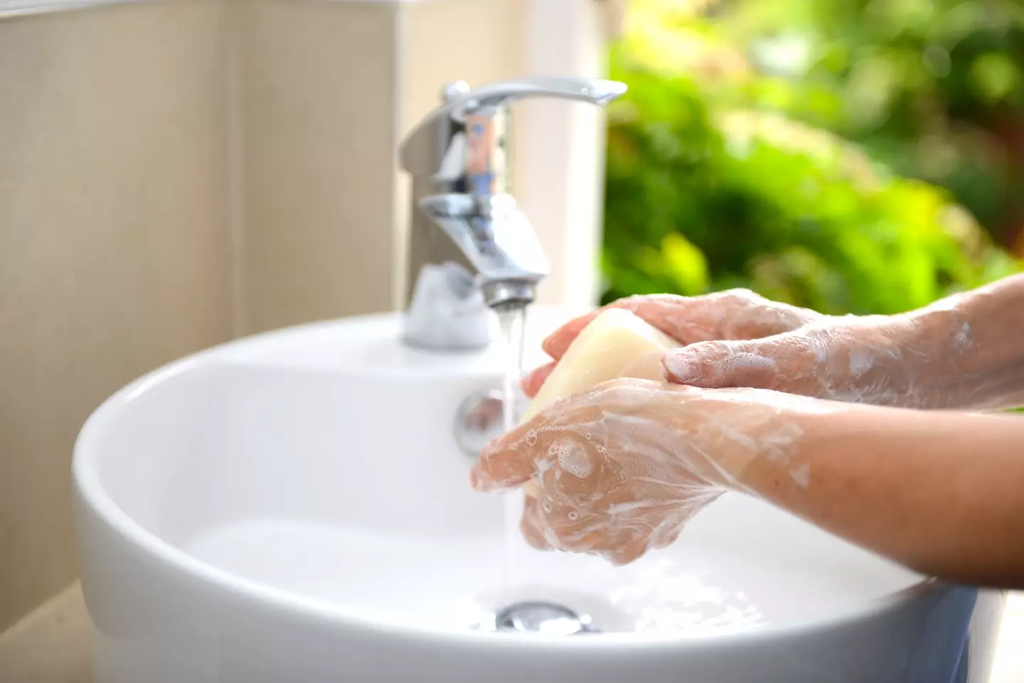 It's important to wash with soap to help stop the spread. (Getty Stock)