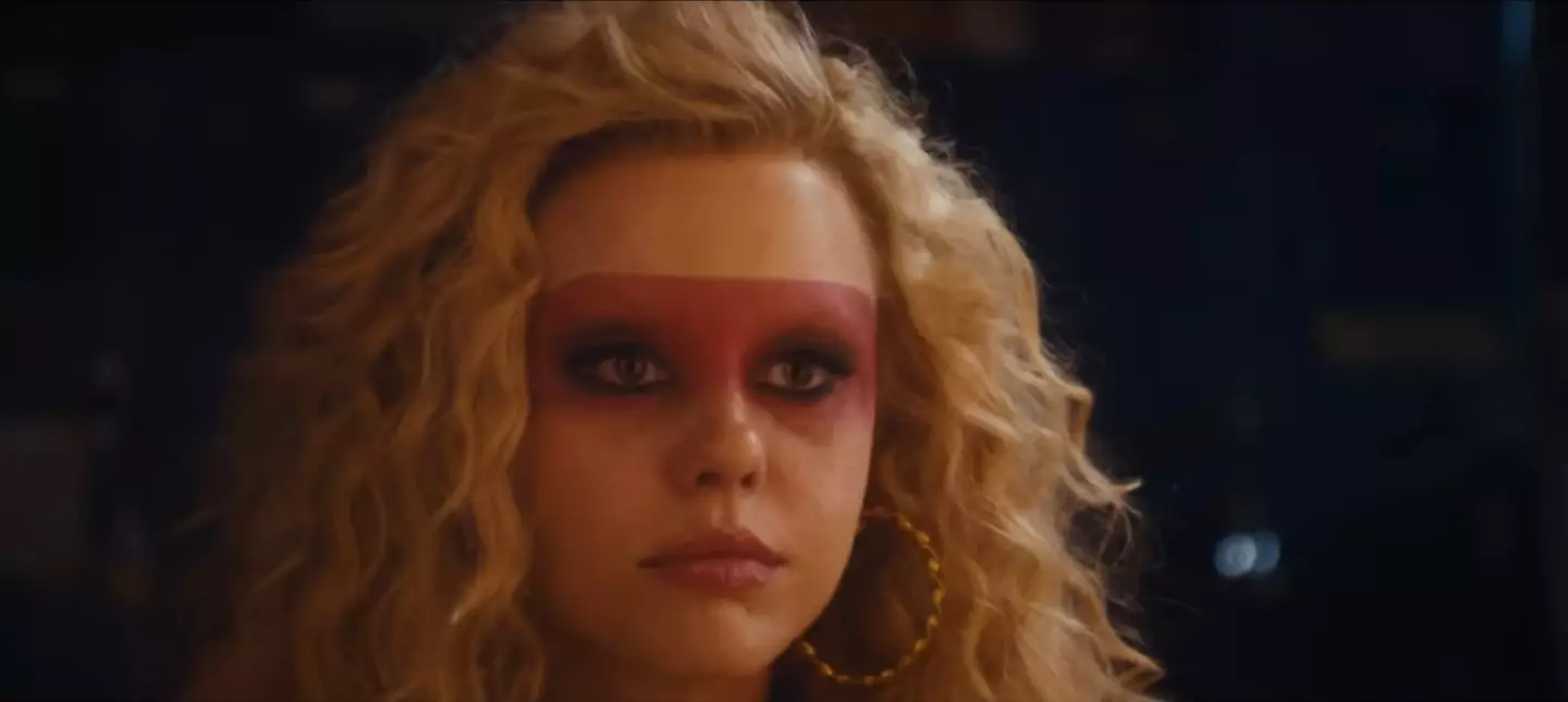 Mia Goth in MaXXXine. A24