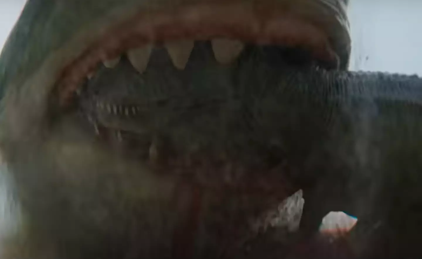 Spoiler alert! The dinosaur 'aint winning this one. What did you expect? This is a shark movie.