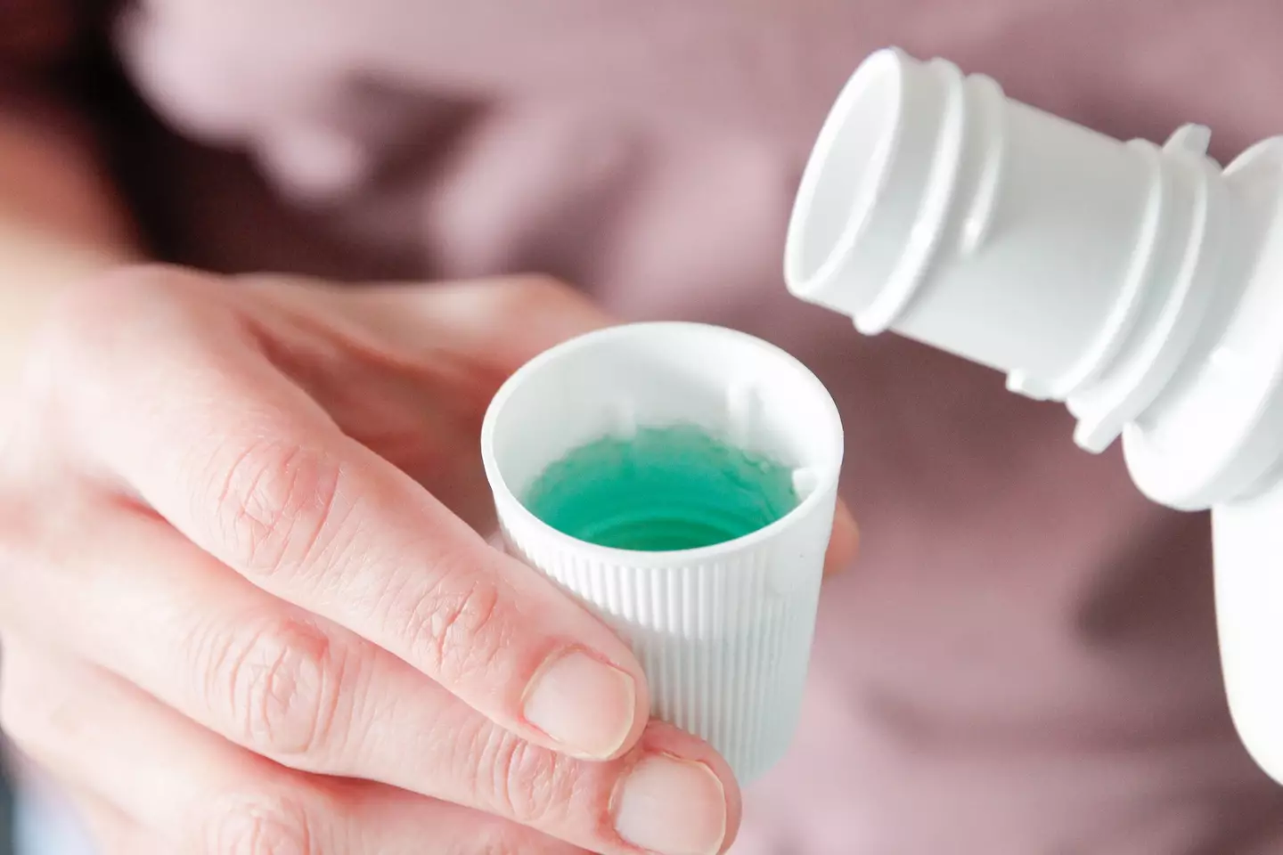 Mouthwash can change the oral microbiome (Getty Stock Images)