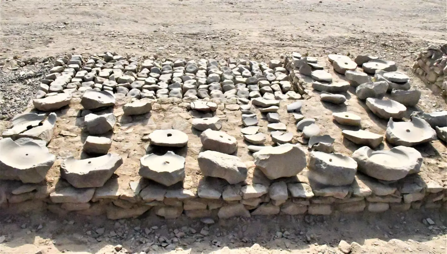 Part of the site after being excavated (Getty Stock Images)