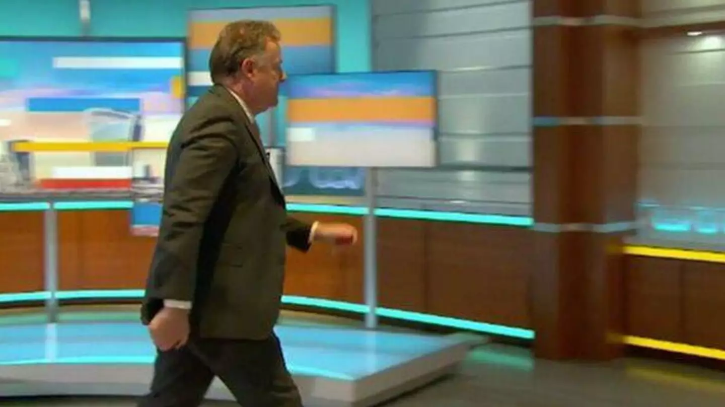 Morgan dramatically stormed off the show in 2021 (ITV)