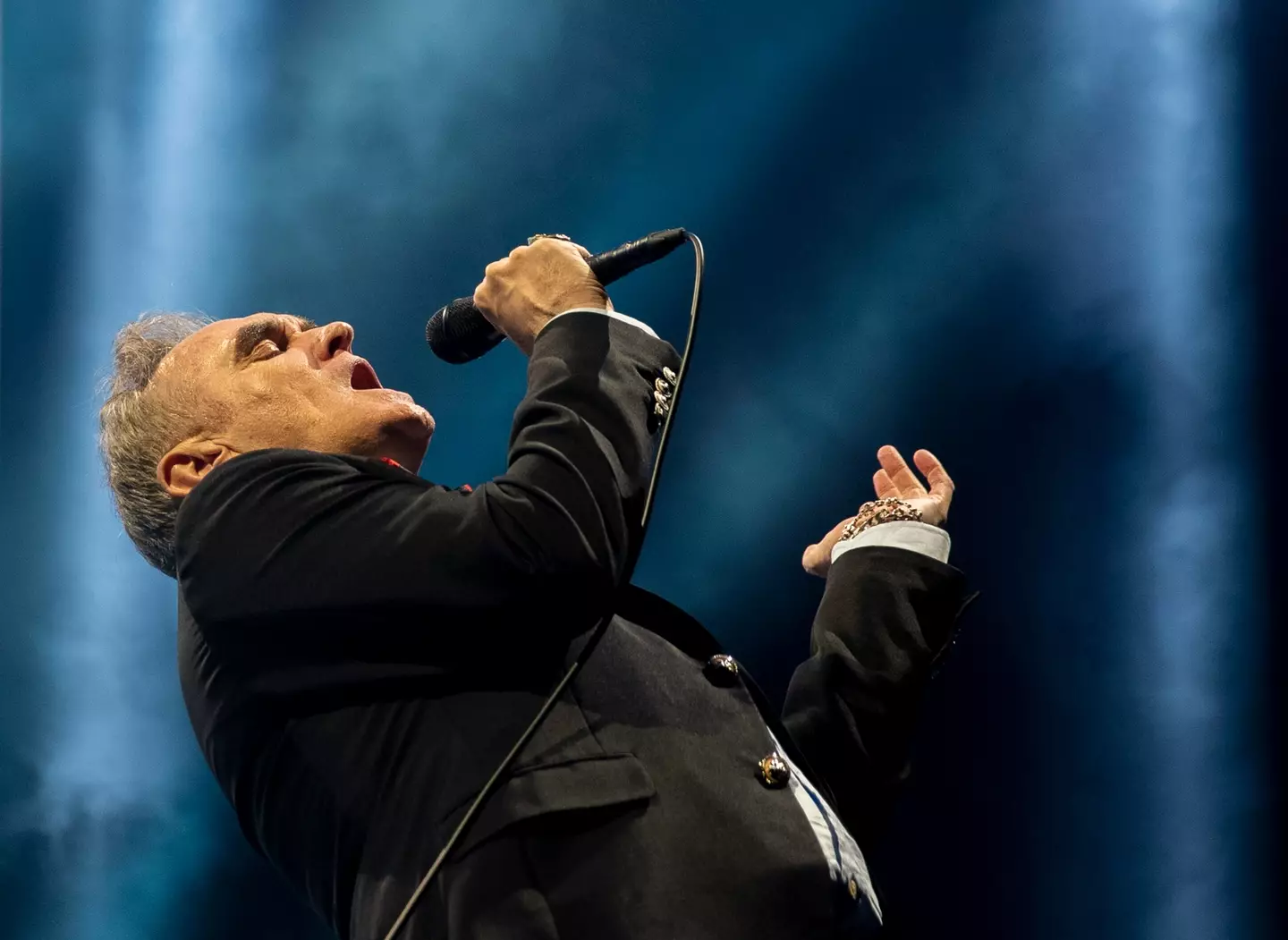 Morrissey fans are excited for this 'exclusive' show (Allen J. Schaben / Los Angeles Times via Getty Images)
