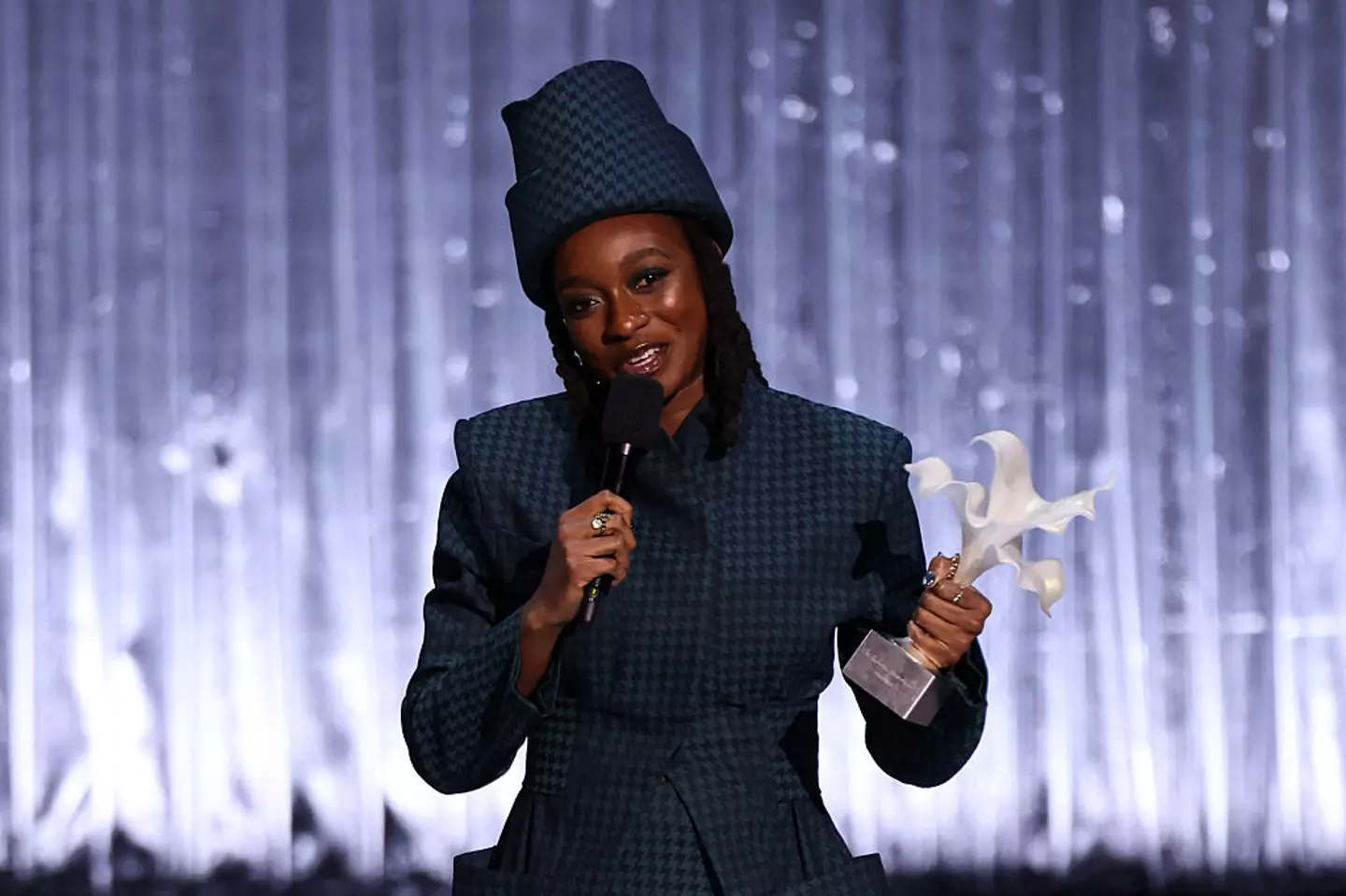 Little Simz could have a big night in Manchester (John Phillips/Getty Images for BFC)