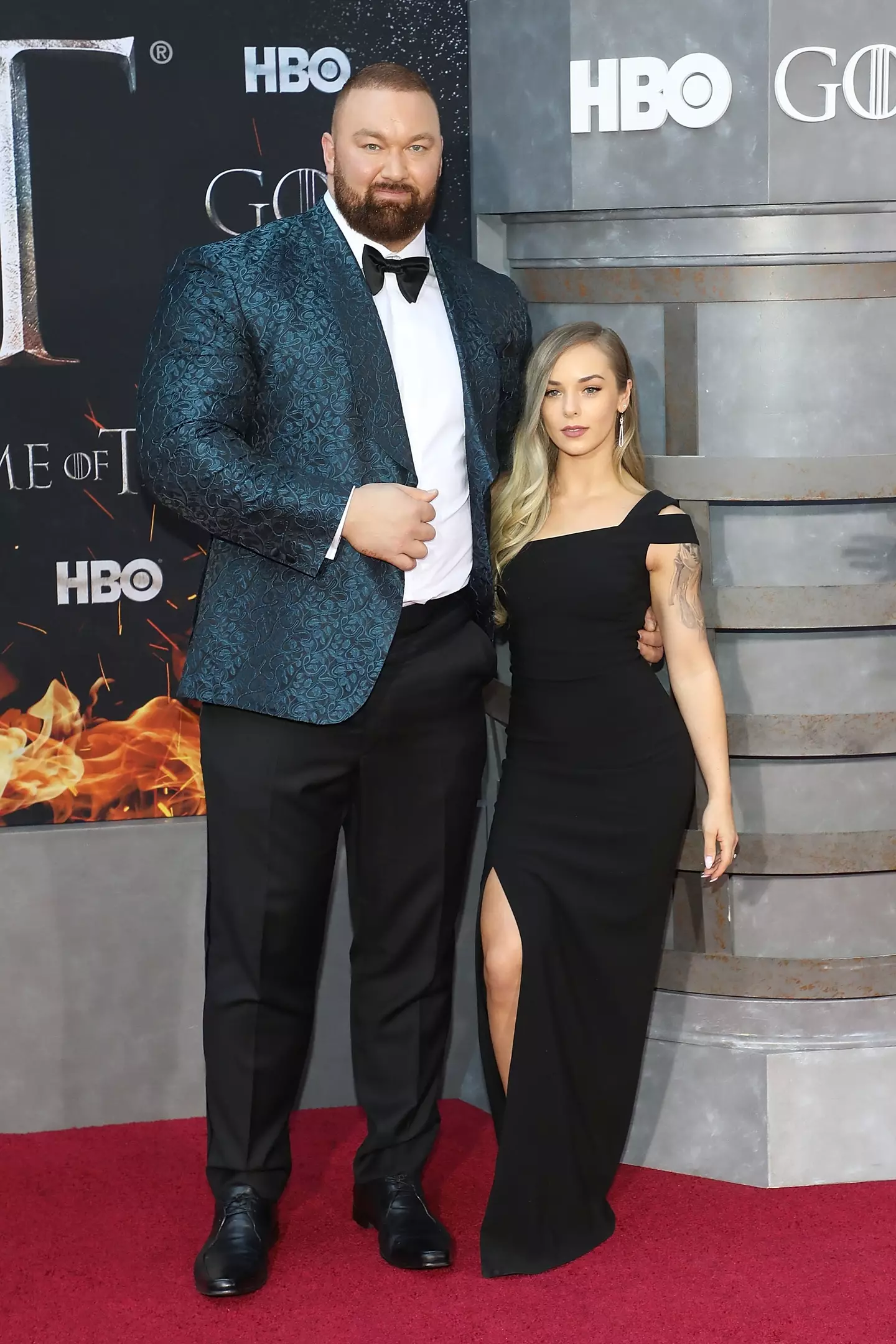 They have quite a size difference. (Taylor Hill/Getty Images)