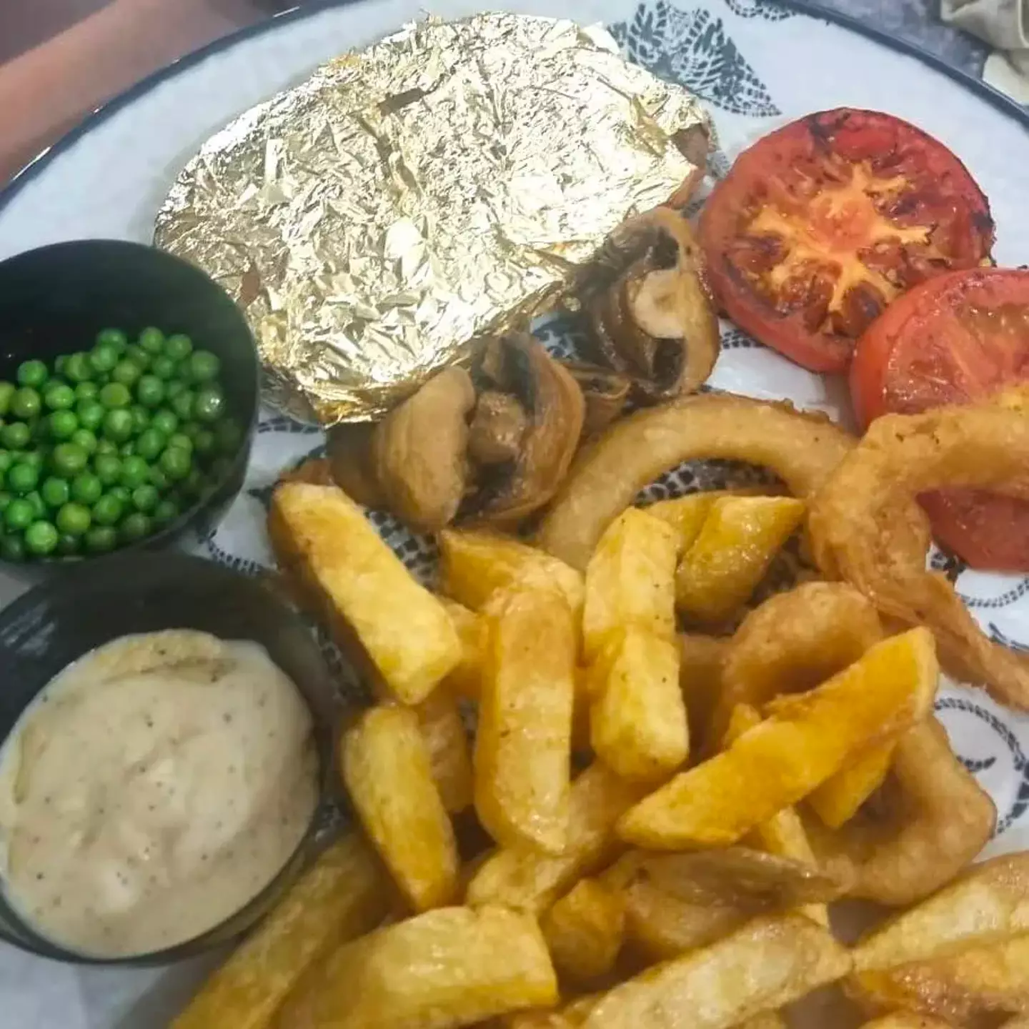 Big Ben Bistro offers a gold-covered steak for £135, according to The Sun.