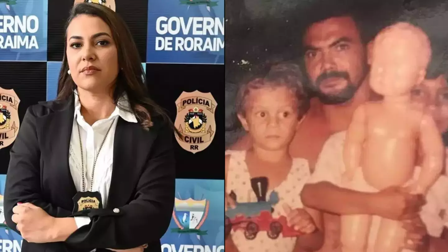 Woman's chilling words as she arrested man who killed her dad after devoting life to catching murderer