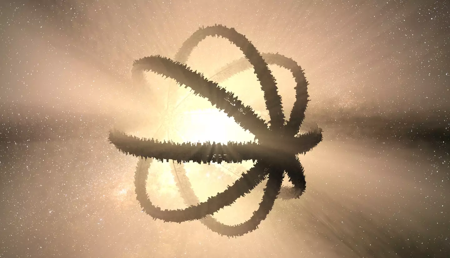 CGI of what a Dyson Sphere could look like (Getty Stock Images)