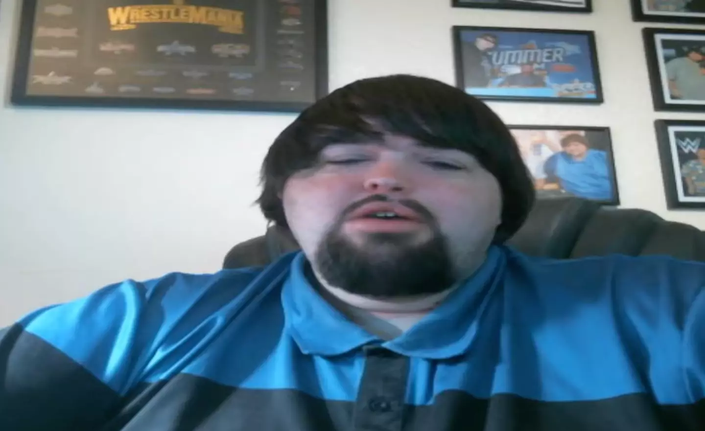 Dillon also shared images of the car accident on YouTube. (paulinepotter6538/YouTube)