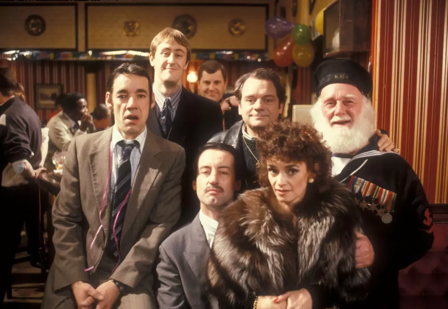 He couldn't be more different from his memorable character in the sitcom in real life (BBC)