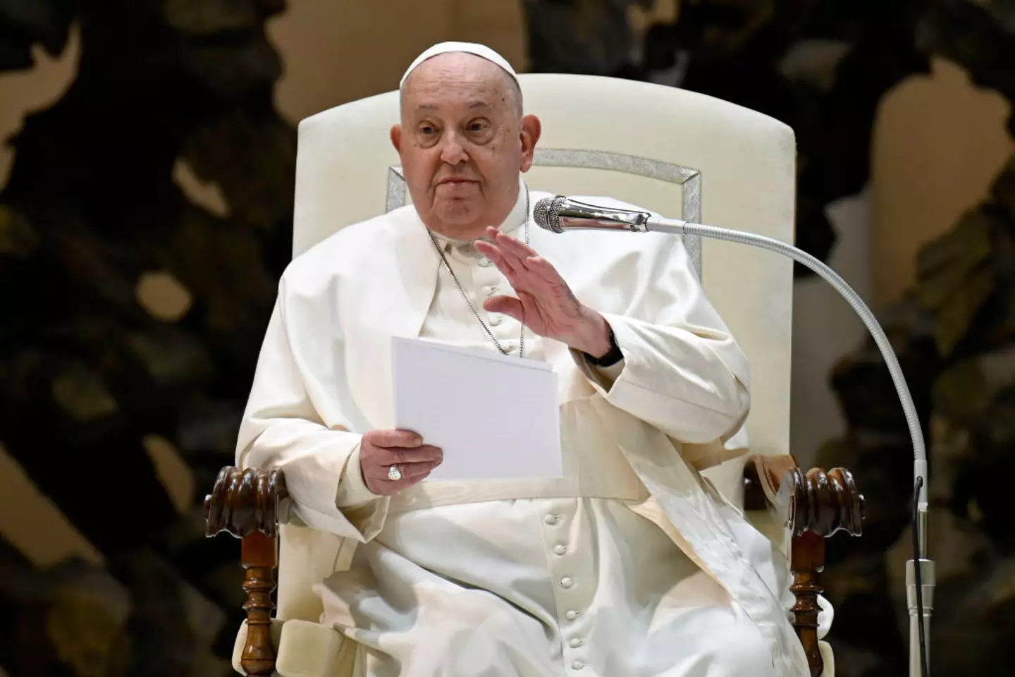 Pope Francis passed away on Easter Monday this year (Vatican Media via Vatican Pool/Getty Images)