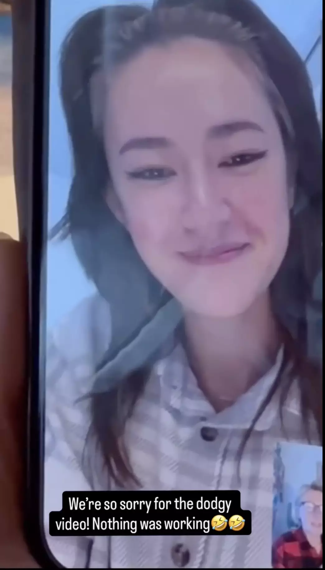 The pair took to Instagram to share their connection (Instagram)