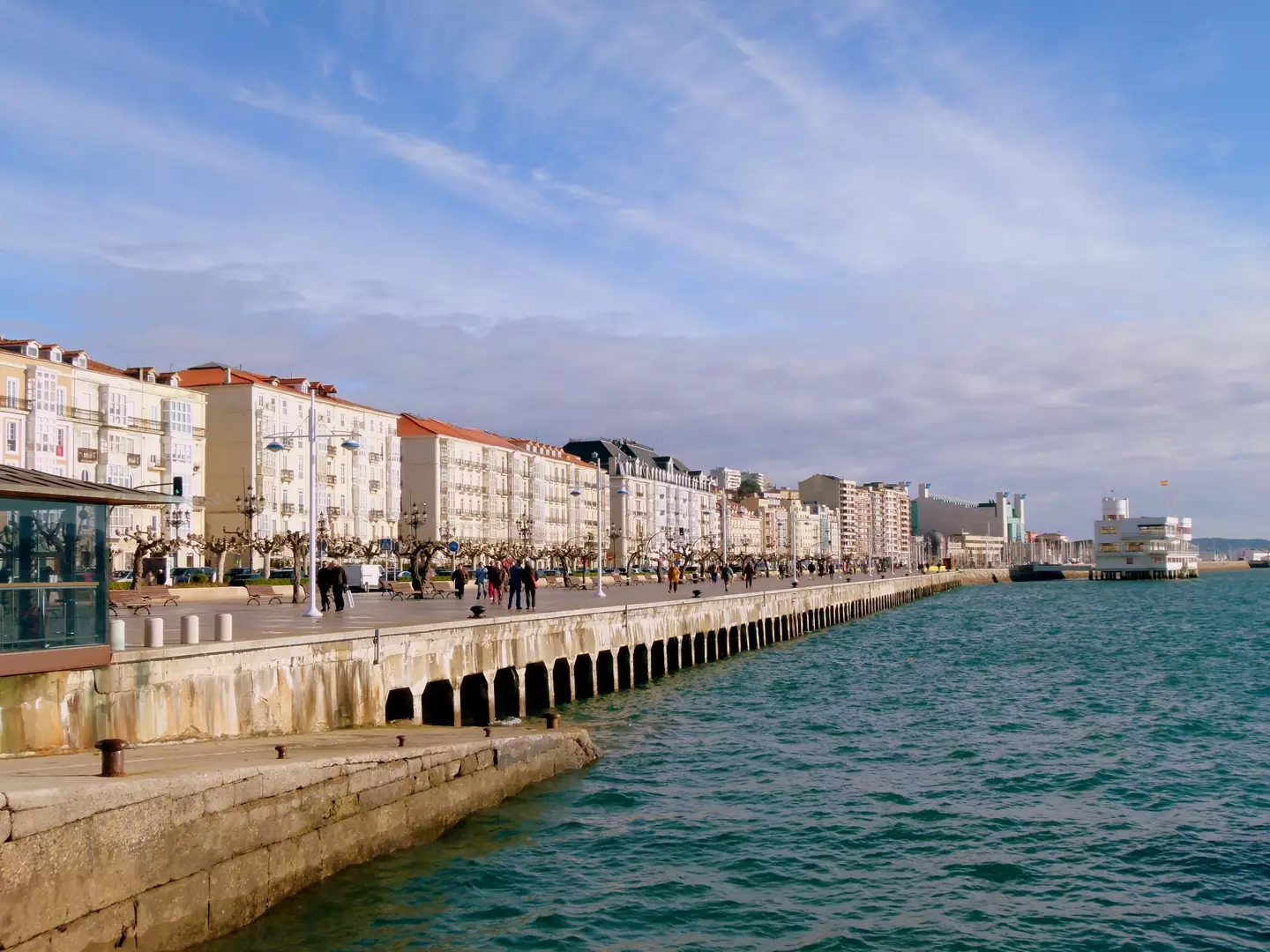 Gorgeous Santander seafront.