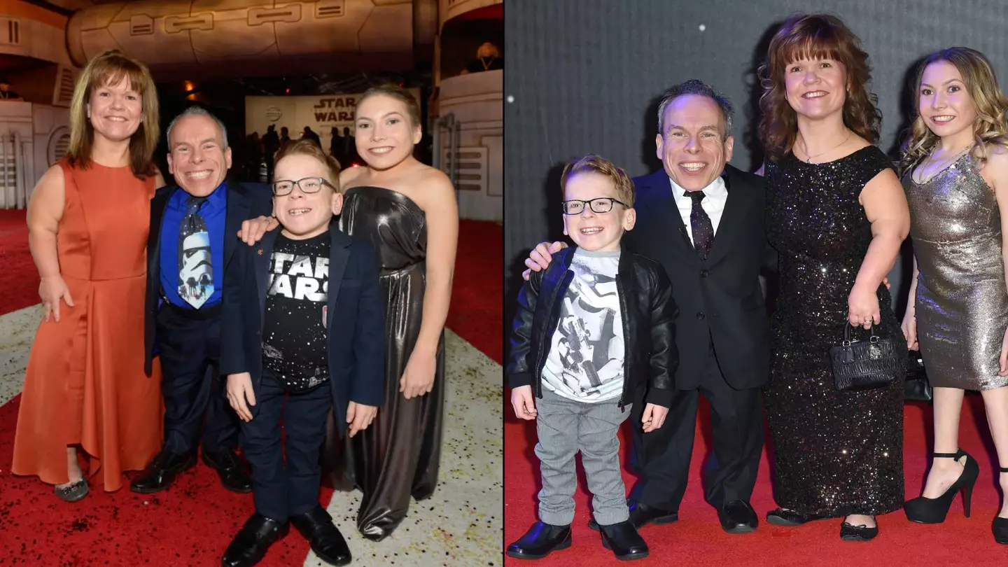 Warwick Davis' children Harrison and Annabelle issue heartbreaking tribute to mother Samantha after her death