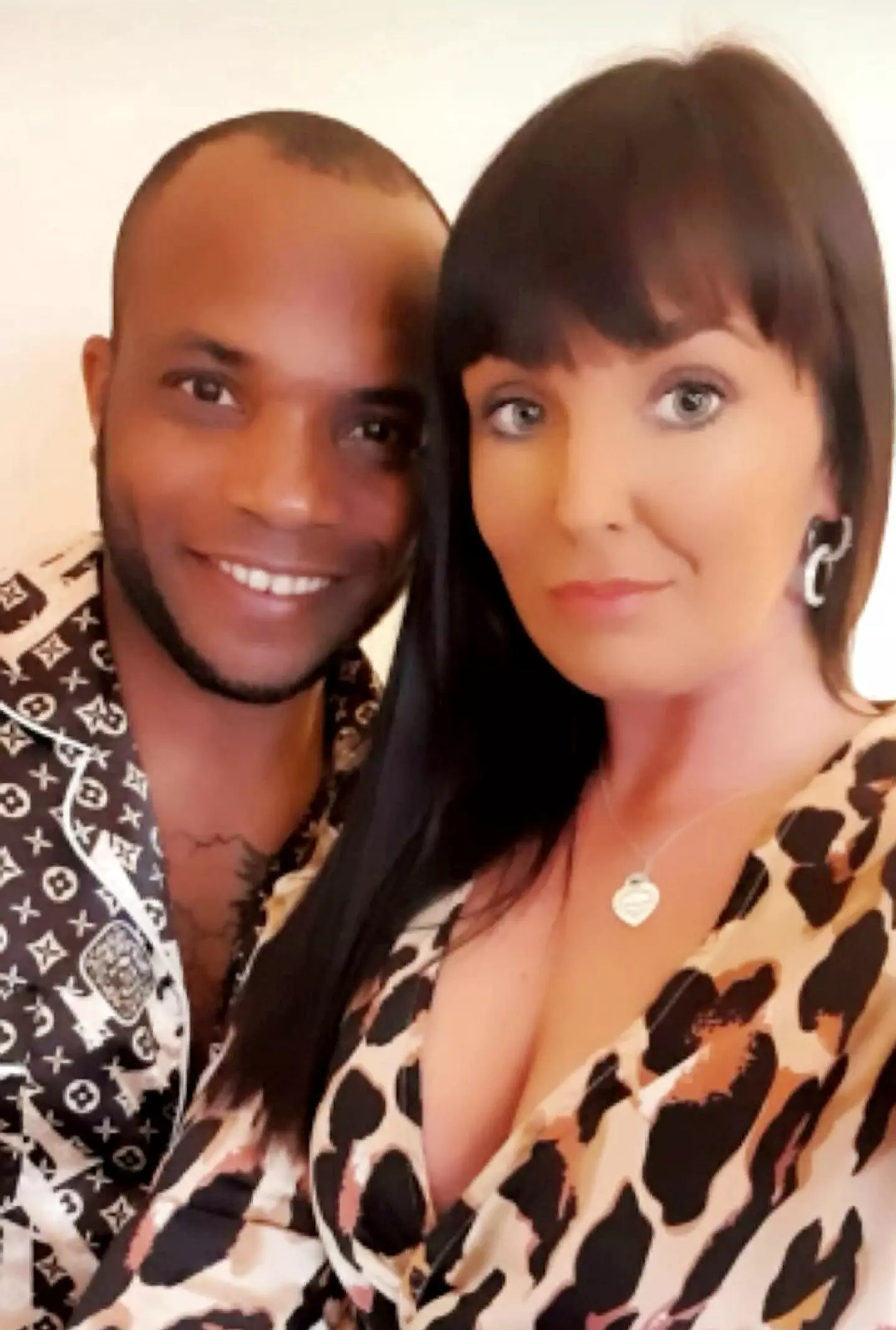 Vikki Brown and Lucas Martins met at a supermarket in lockdown.
