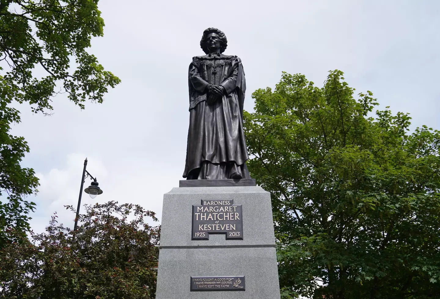 The Margaret Thatcher statue in Grantham has been vandalised twice since it was first erected.