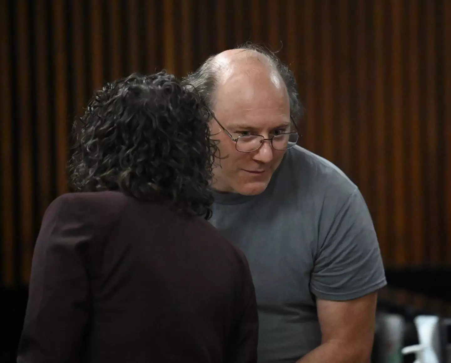 Lorenz Kraus has been charged with killing his parents and burying their bodies in 2017 (Will Waldron/Albany Times Union via Getty Images)