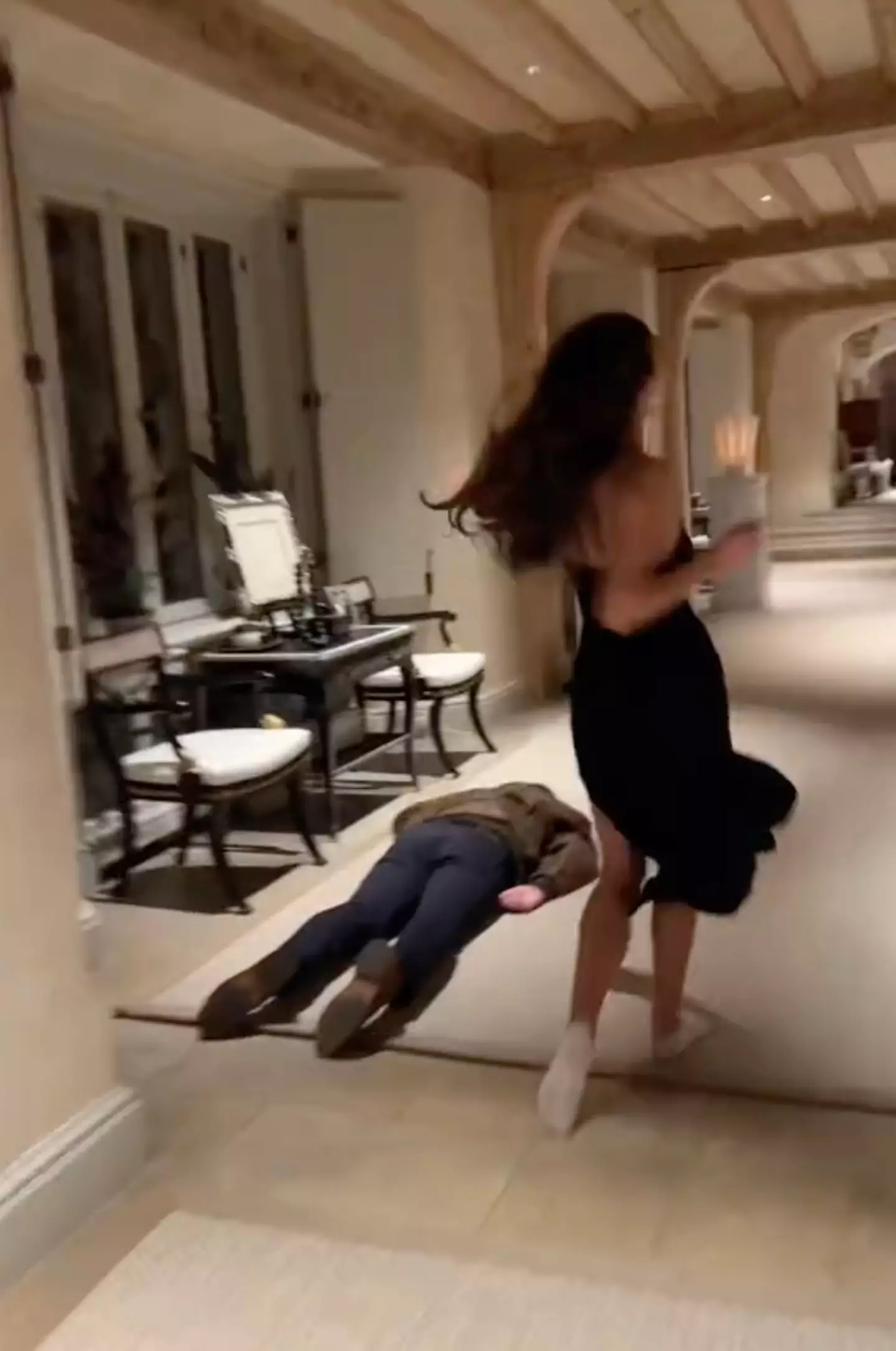 Rich people are recreating the scene in their fancy homes as part of the 'Saltburn trend'.