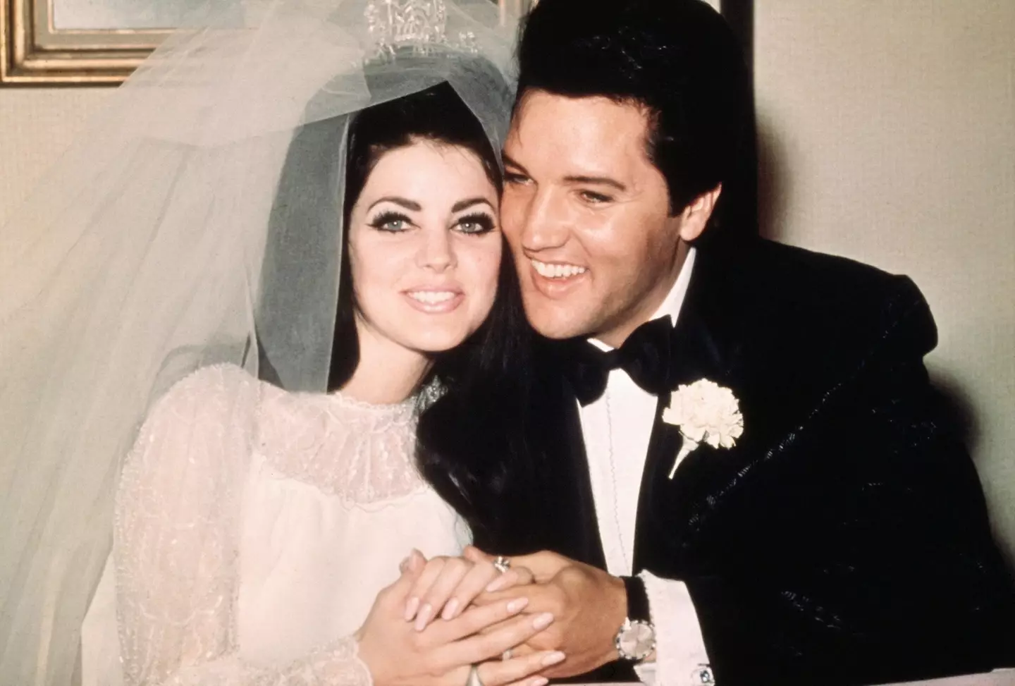 Elvis and Priscilla Presley (Bettmann via Getty Images)