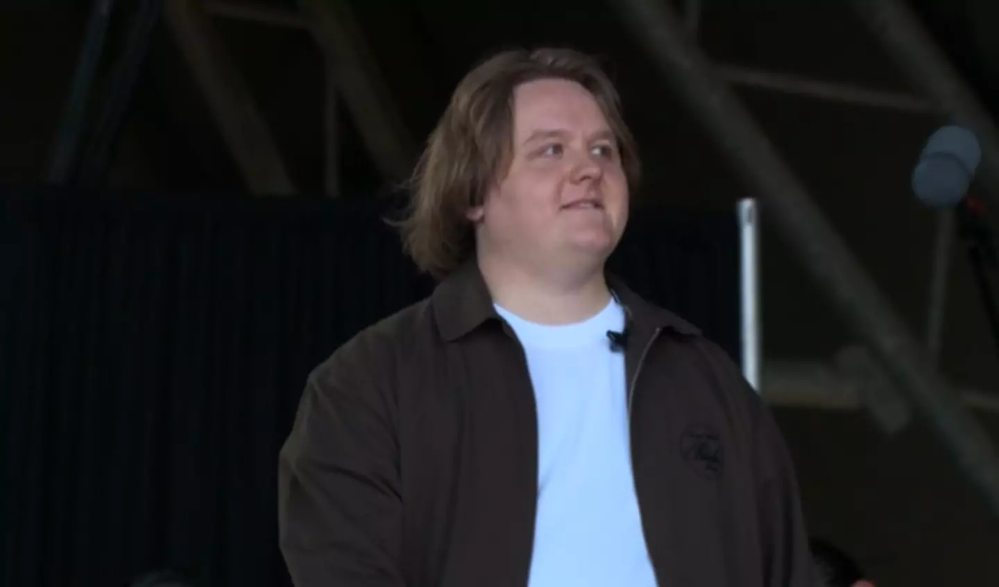 Lewis Capaldi is back at Glastonbury (BBC)