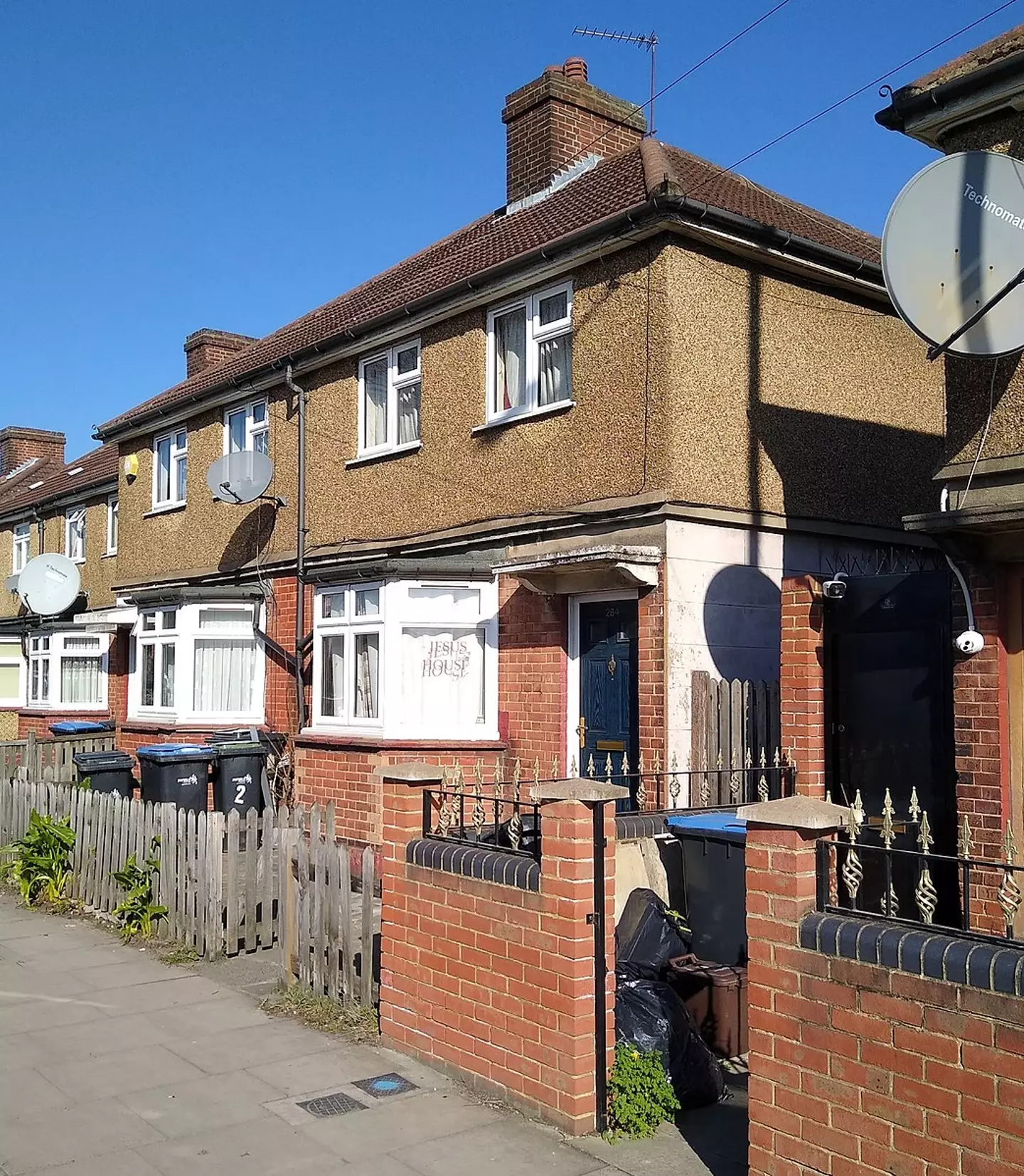 The house on Green Street in Enfield.