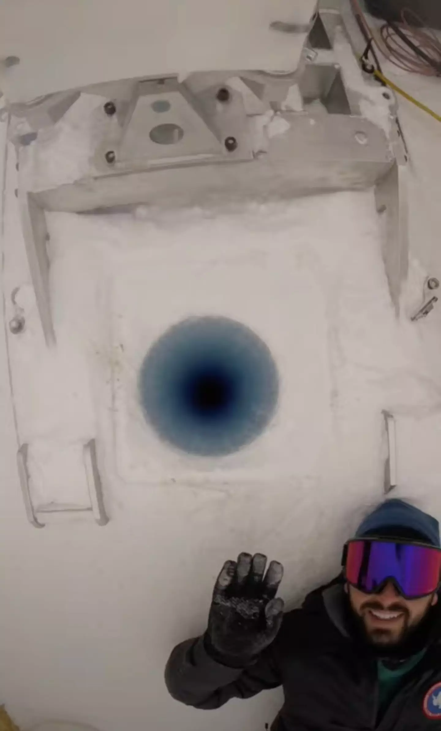 Austin Carter wowed social media users with the short video. (Storyful)