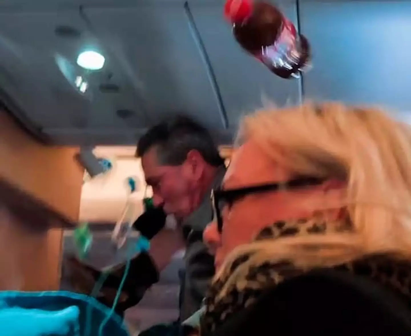 Footage of the incident has been shared online (Sammy Solstad)