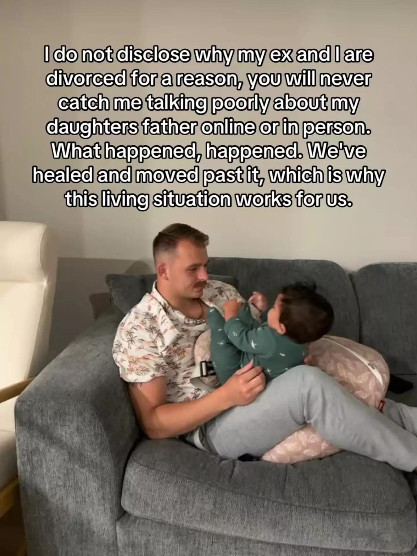 Megan and Tyler (pictured) got married in 2020 and had a child together (Facebook/Not Brother Husbands)