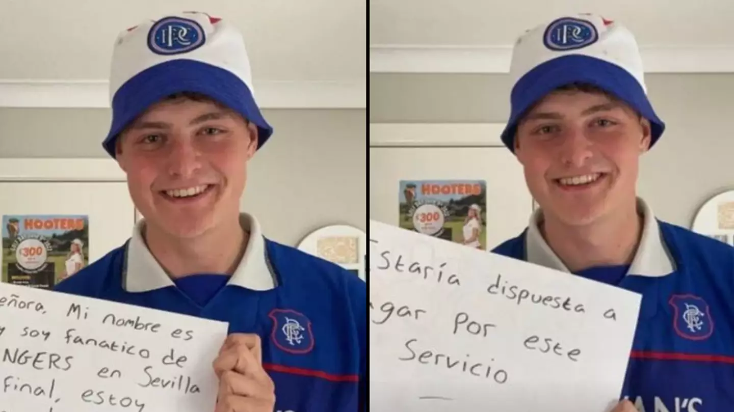 Rangers Fan Uses Tinder To Find Room For Europa League Final