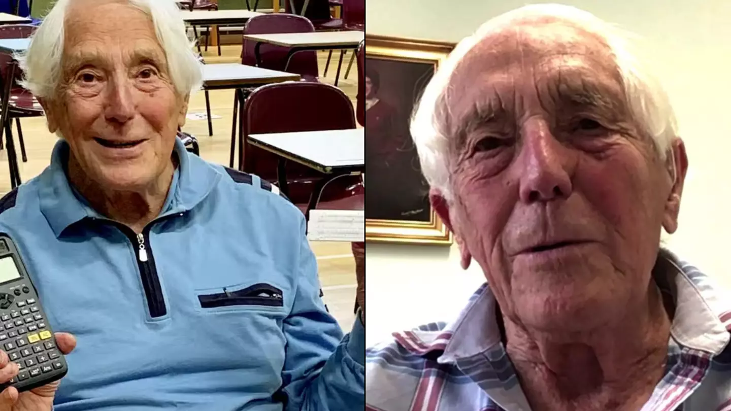 UK’s oldest GCSE student celebrates exam success