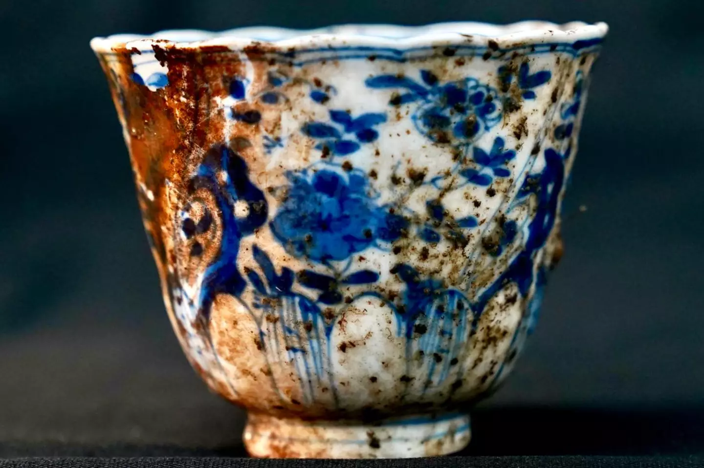 The porcelain was recovered (Ministerio de Cultura de Colombia)