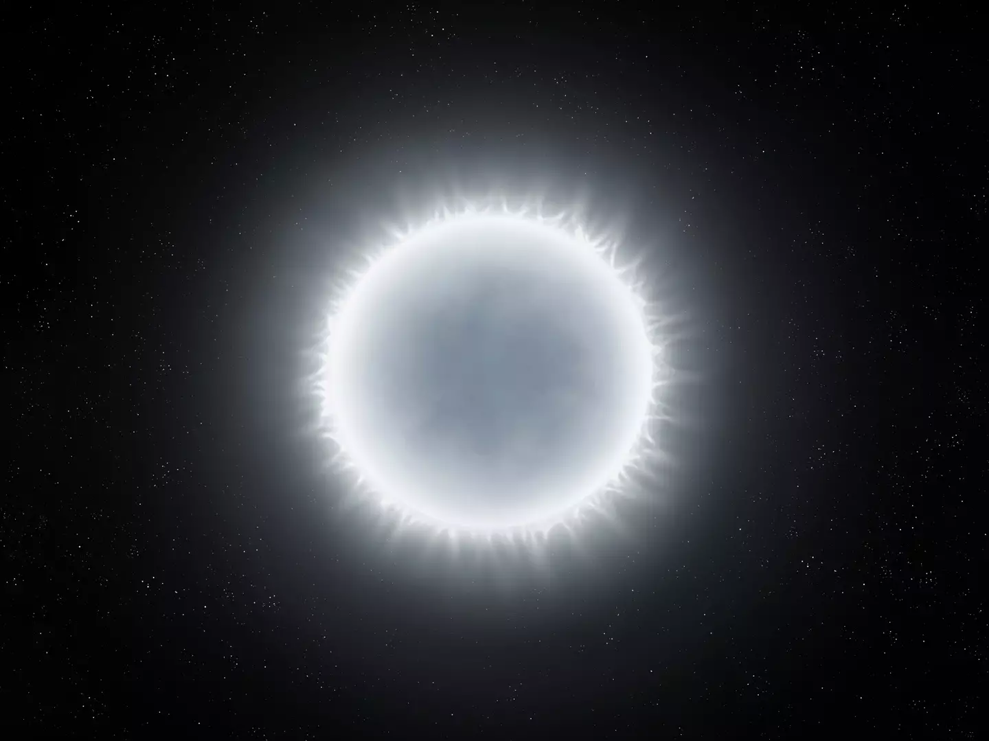 Scientists reckon it's to do with what happens to 'virtual particle pairs'. (Getty Stock)