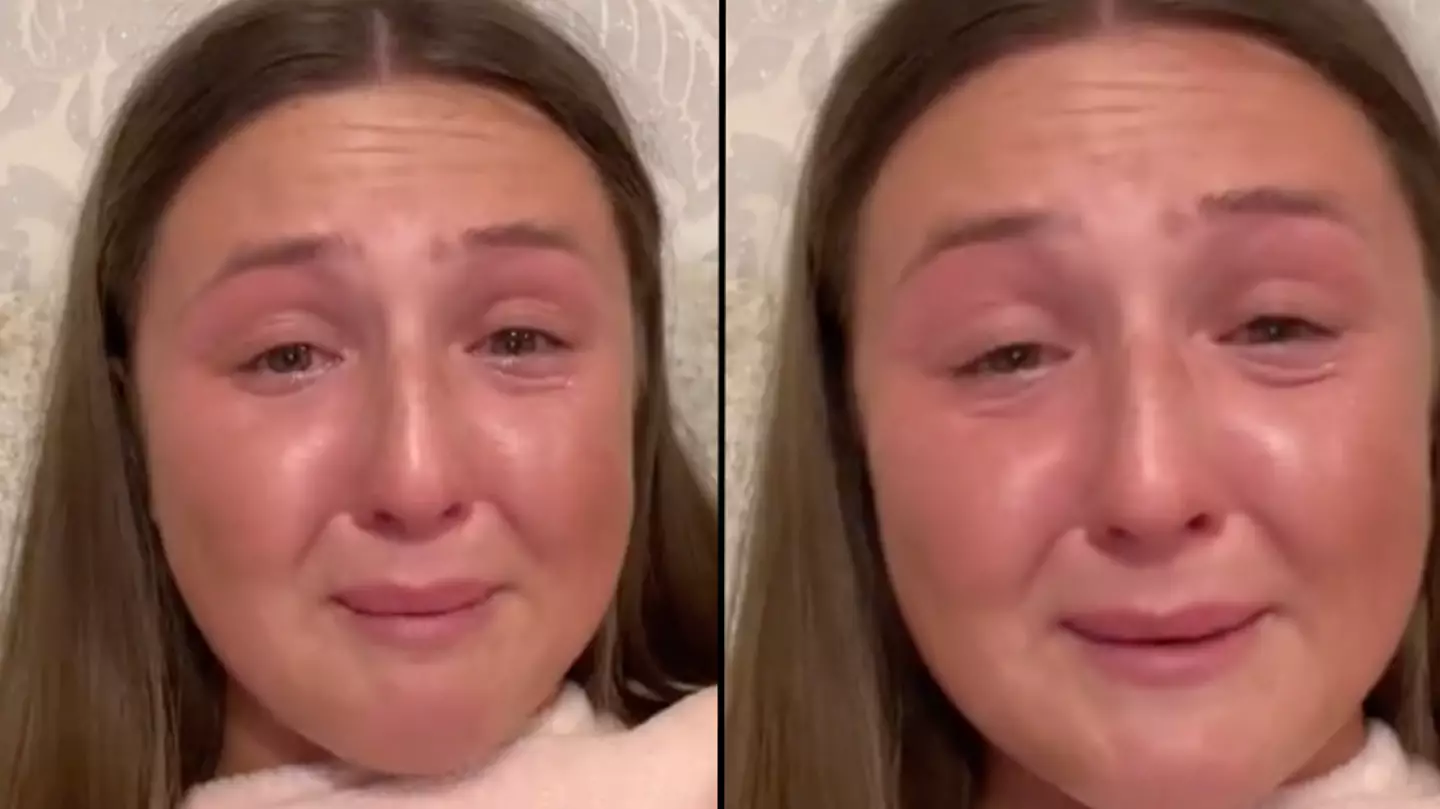 Influencer fights back tears as she apologises for revealing she owns her house outright at 21
