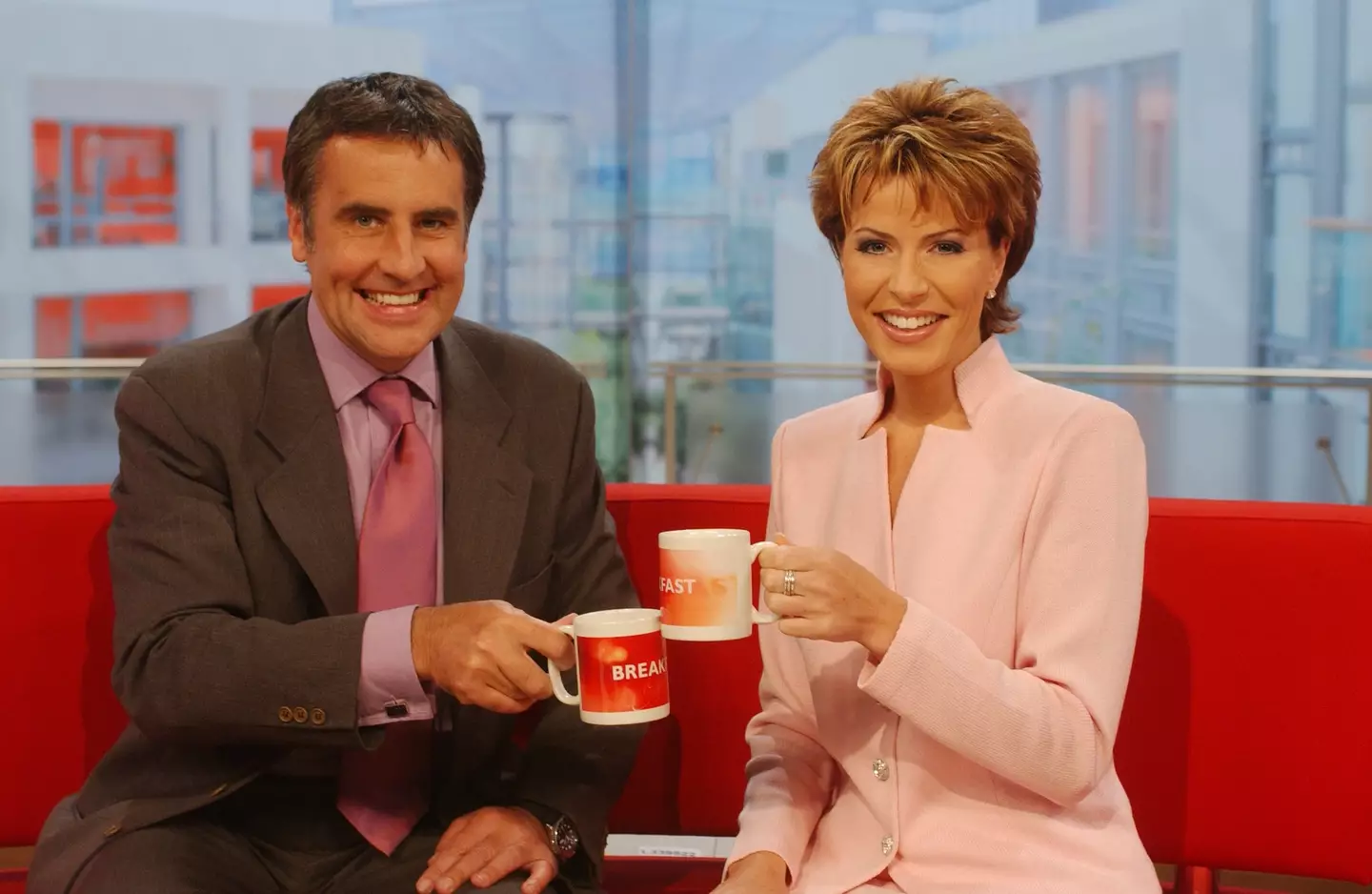 Dermot previously presented BBC Breakfast with Natasha Kaplinsky. (Jeff Overs/BBC News & Current Affairs via Getty Images)